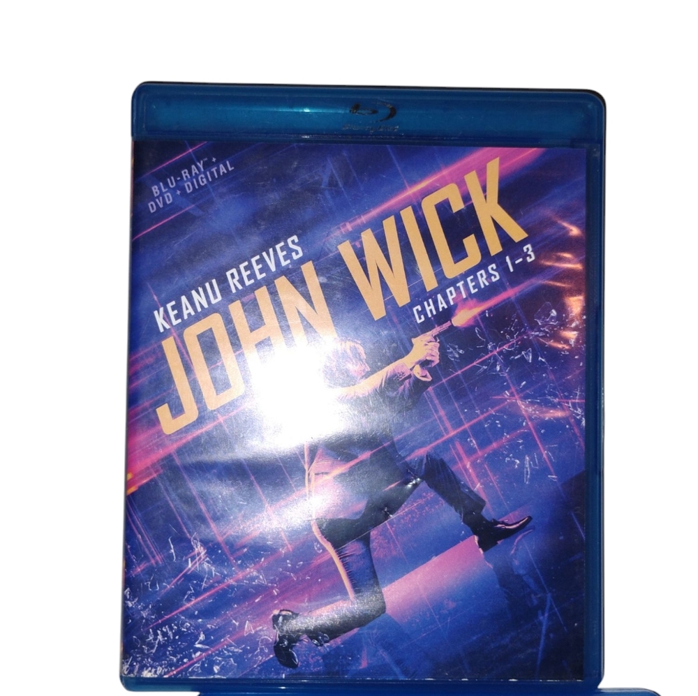 John Wick Chapters 1-3 Blu-ray Set
